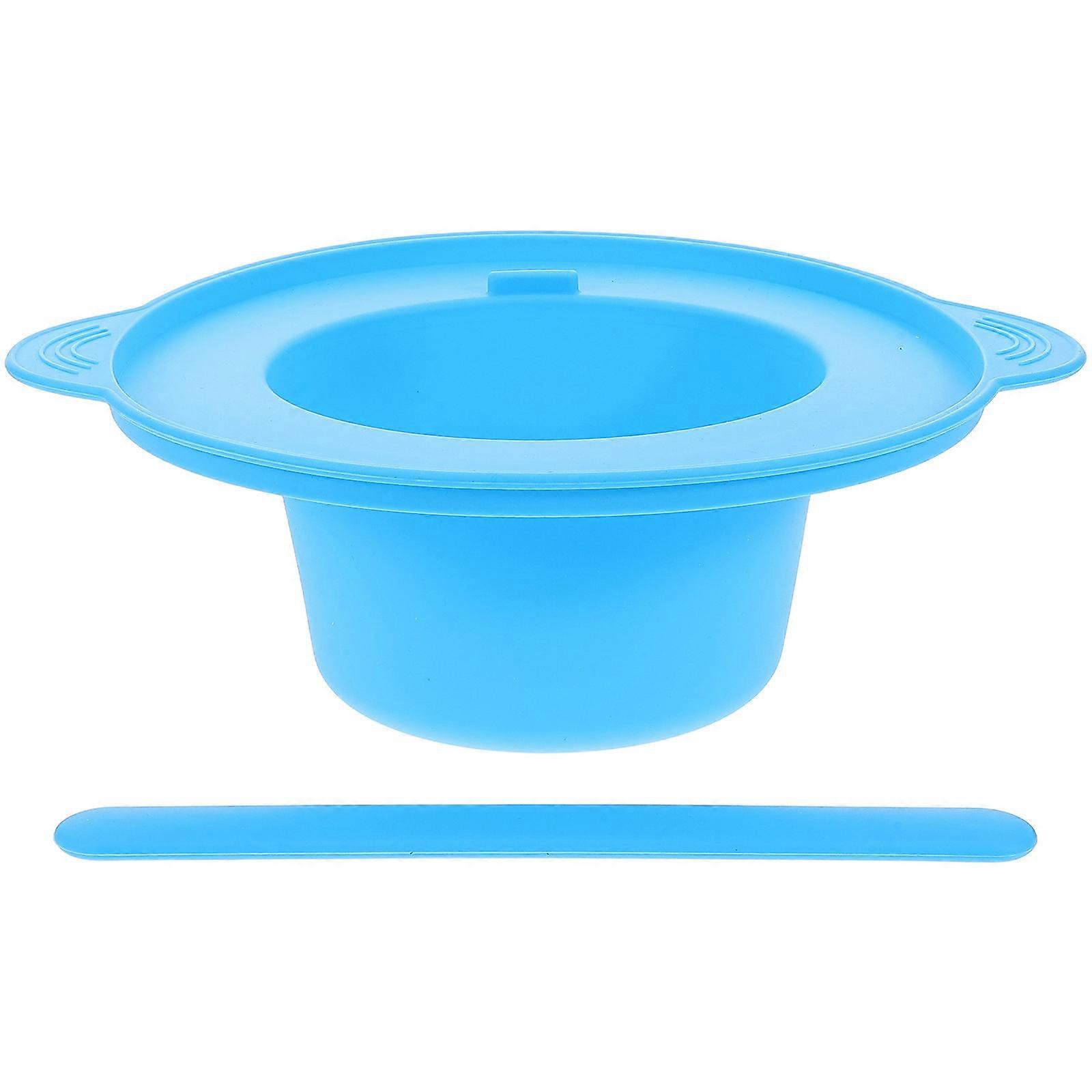 Here's a polished and professional product description for your **High Temperature Resistant Silicone Facial Mask Mixing Bowl Set**:
### **High