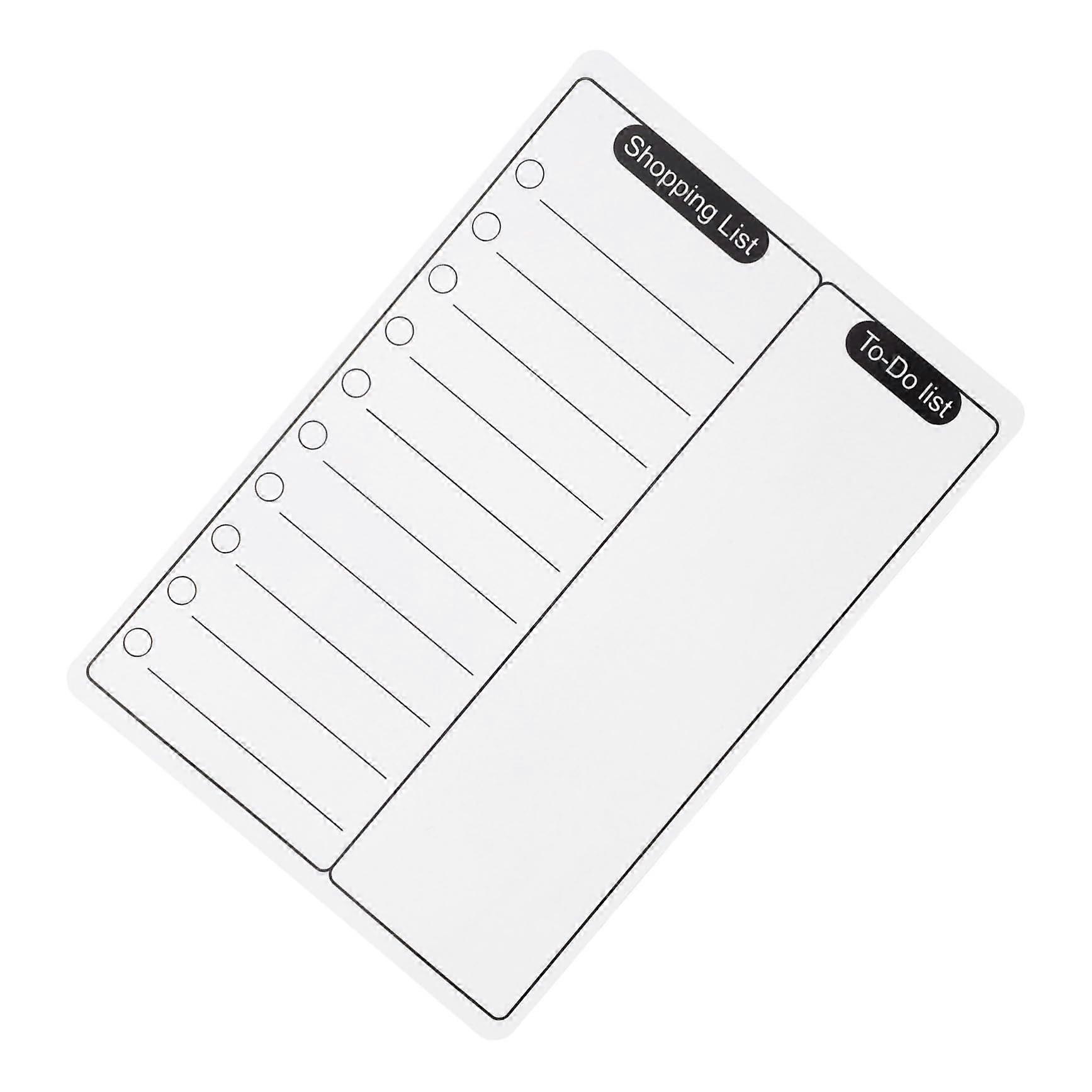 Magnetic Refrigerator Bulletin Board, Erasable Notepad, Writing Board, Whiteboard, A5