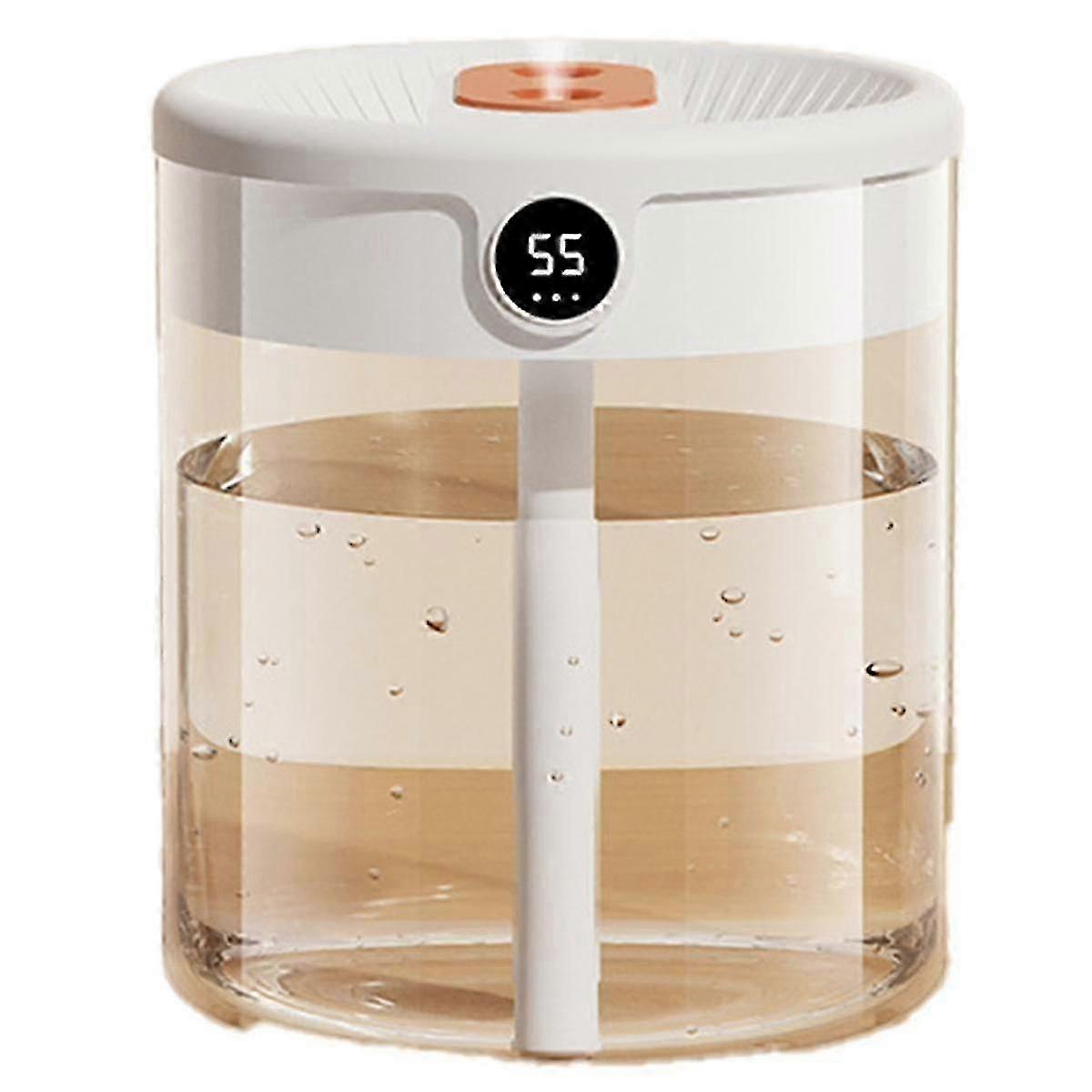H2O Air Humidifier 2L with LCD Display & Essential Oil Diffuser - White