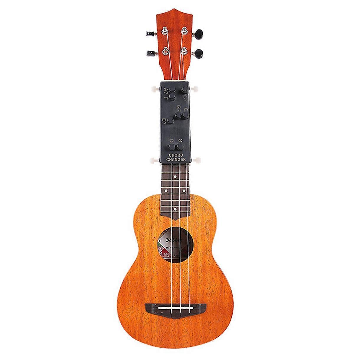 4X Ukulele Chord Changer,Ukulele Aid Learning System Teaching Aid for Beginner