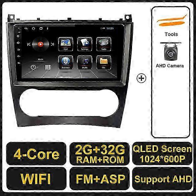 Android 11 pentru modele de mașini compatibile 2005 - 2009 Radio auto stereo Multimedia Navigație GPS Carplay