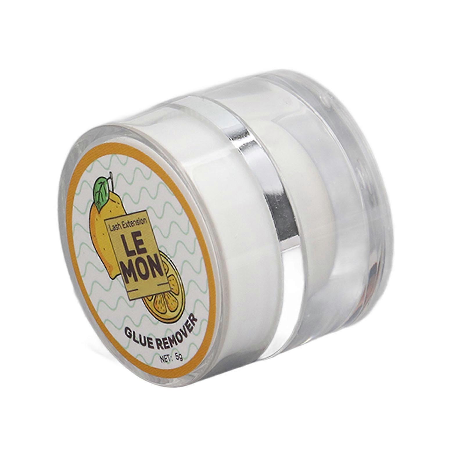 5g Eyelash Remover Cream Fast False Eyelash Removing Cream for Lash Extension Salon Yellow 