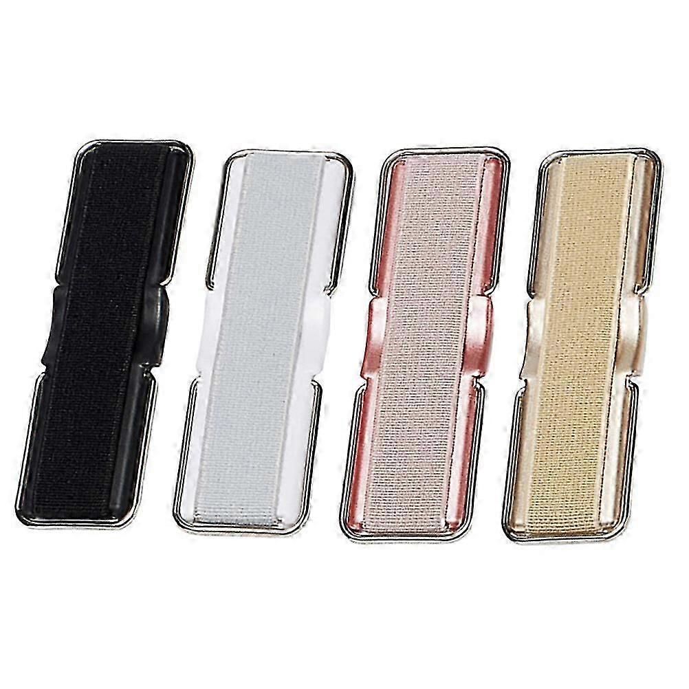 4pcs Strap Non-slip Phone Racks Phone Brackets Phone Grip Strap (Random Color)