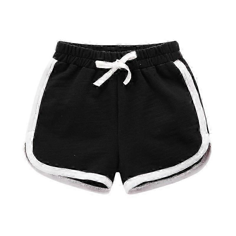 Barn Bomull Sport Shorts Sommar Delfin Tryck Atletisk Gymkläder för Pojkar Flickor