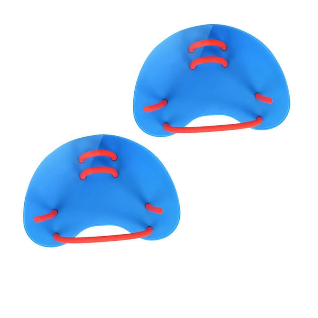 Swimming Hand Paddle for Men Adults Hand Paddle Accessories M blue