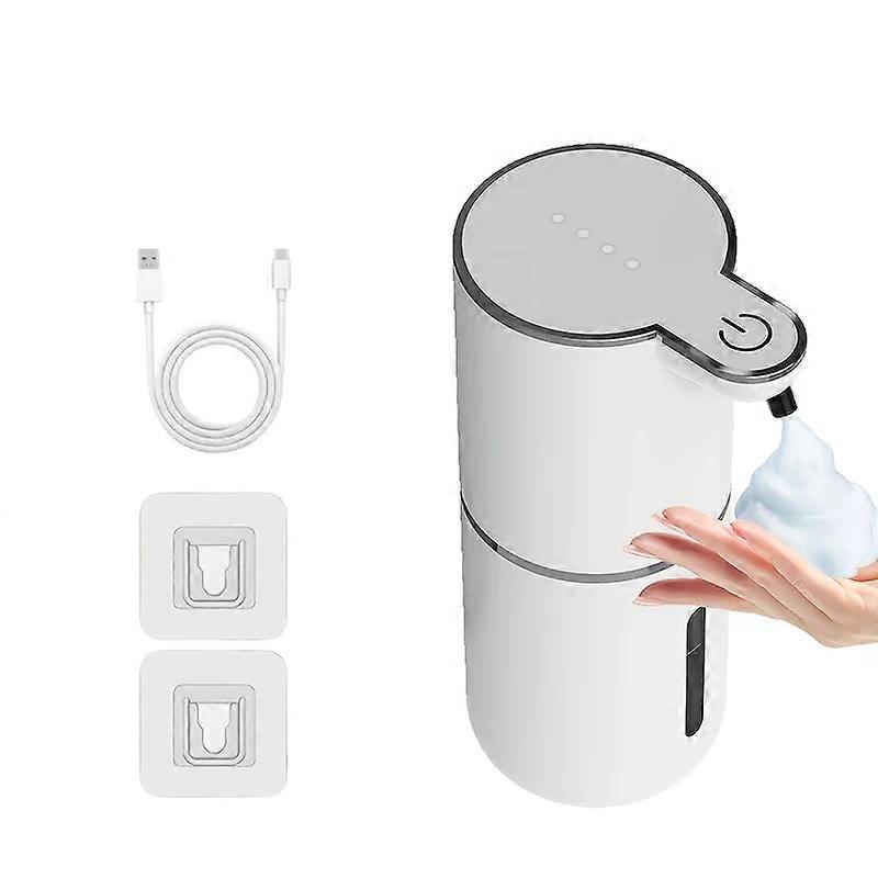 Automatic Soap Dispenser, Touchless Hand Soap Dispenser with Foam & Liquid Options, Rechargeable Lithium Battery