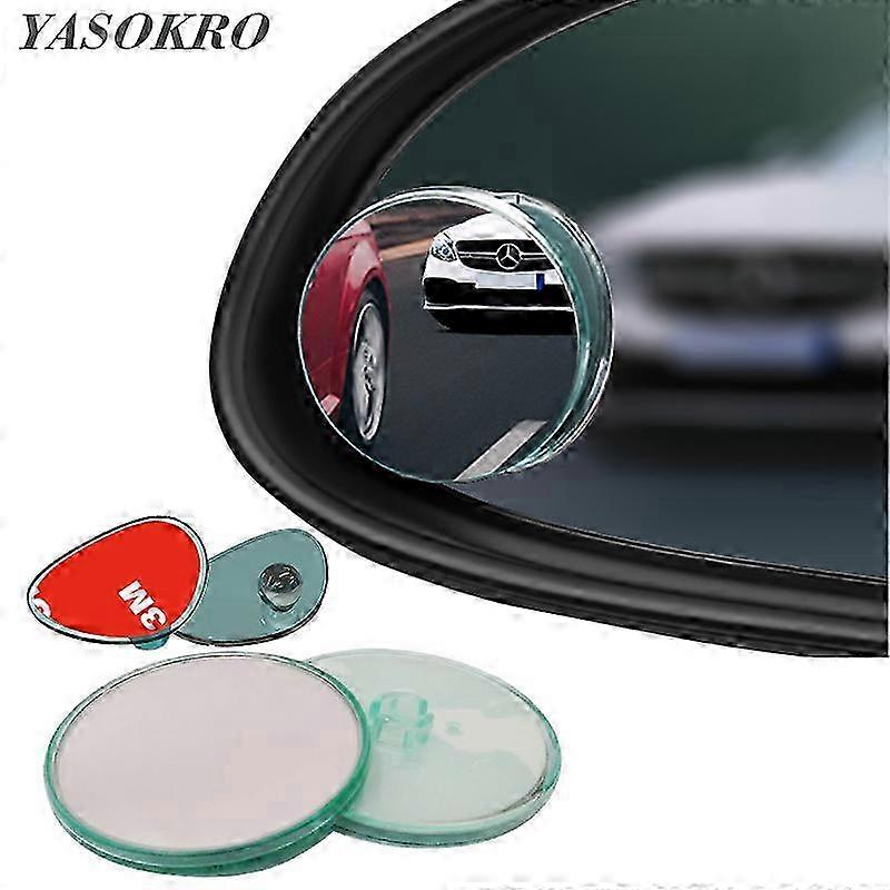 New Arrival 1 Pair Adjustable 360 Degree Rotatable Wide Angle Mirror for Cars, Waterproof Rear View Mirror Suitable for Various Vehicle Mode