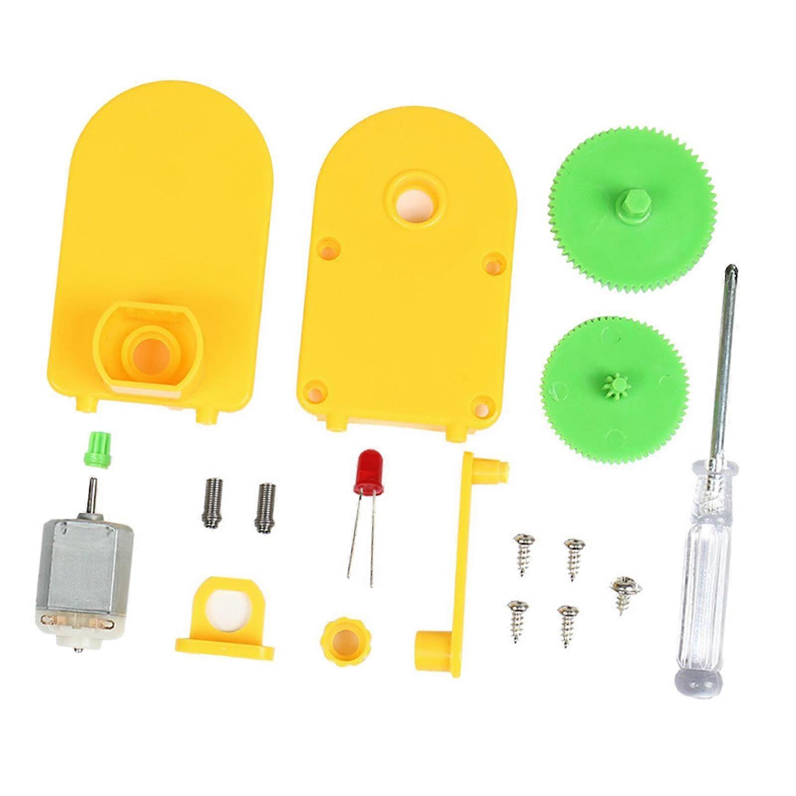 Hand Crank Electric Generator Kit Portable Interactive Teaching Aid Children