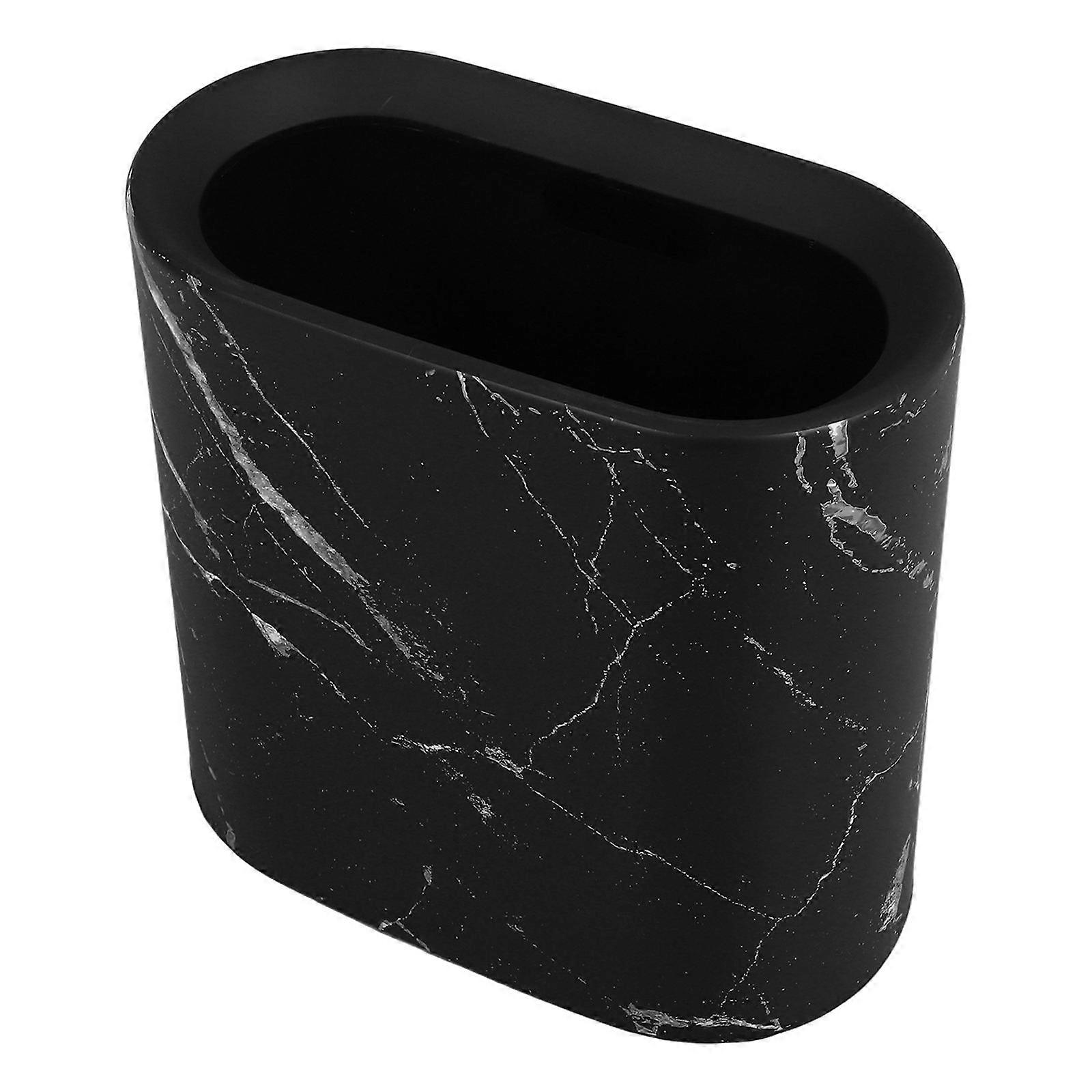 Narrow Garbage Can Hotel Use Office Trash Bin PP Material 1Pack