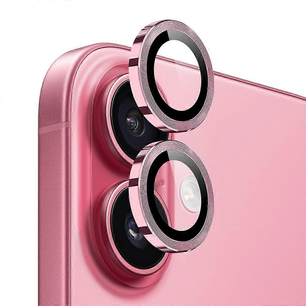 NORTHJO 1 Set Compatible For iPhone 17 Tempered Glass Camera Lens Film CD Veins Metal Ring Lens Guard