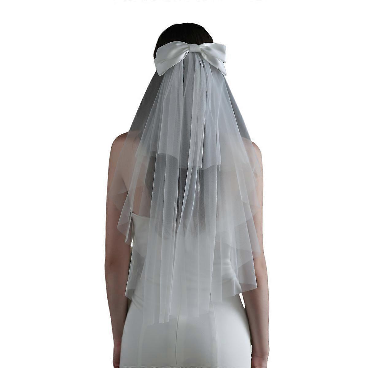 Bow veil, 60×80 cm, 1 pc.