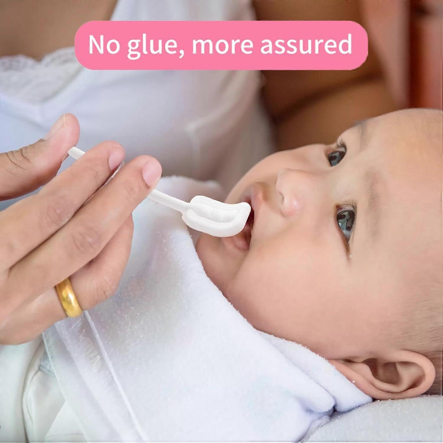 Baby Gaze Tongue Cleaner, soft cleaning stick, flexible and gentle tongue scraper