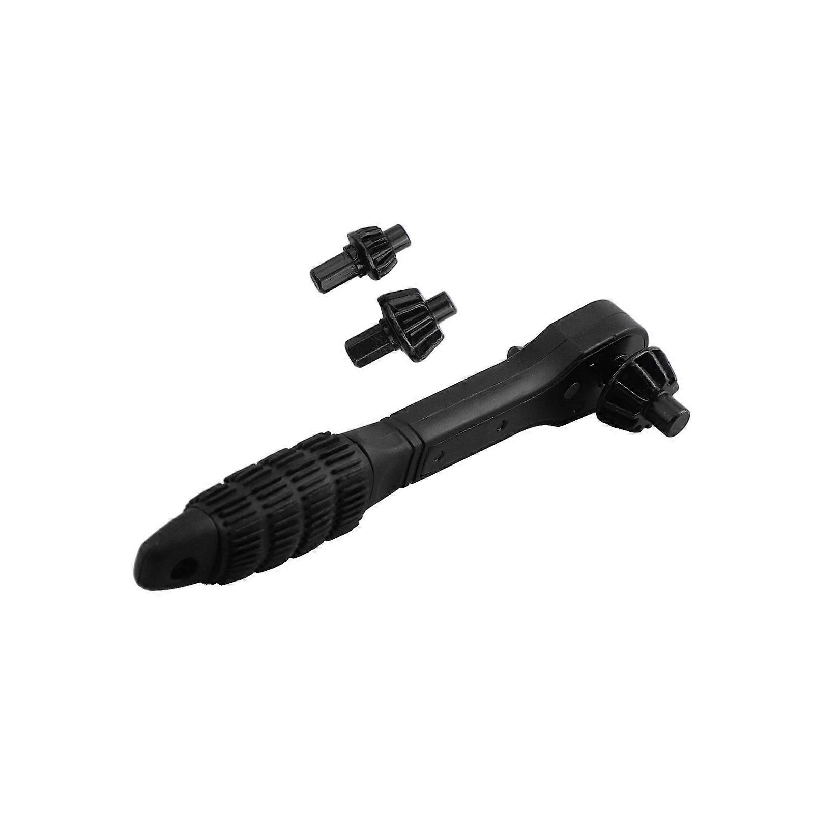 2-In-1 Ratchet Drill Chuck Key Wrench - Universal Replacement Tool