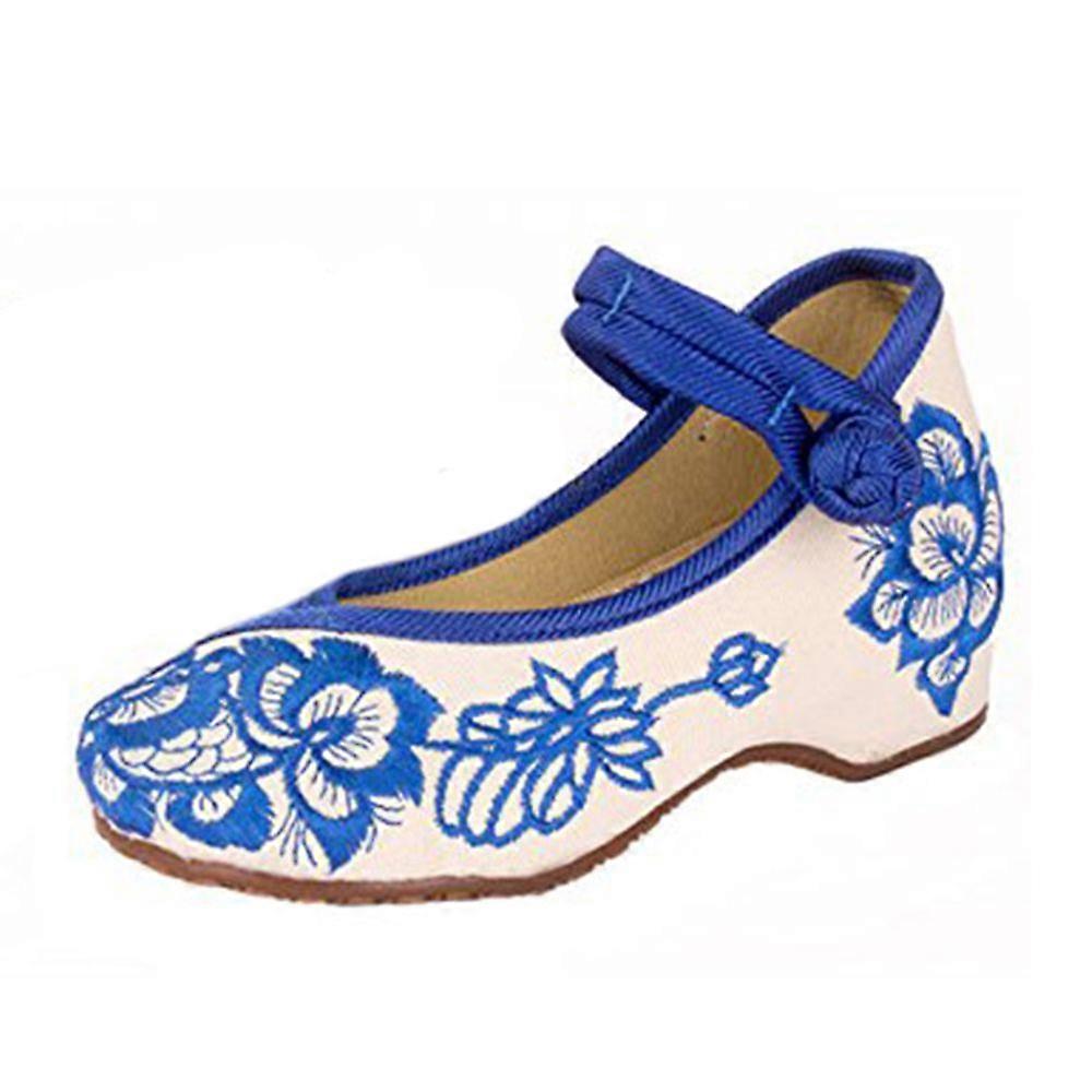 Old Beijing Embroidered Cloth Shoes Kid Increased within
