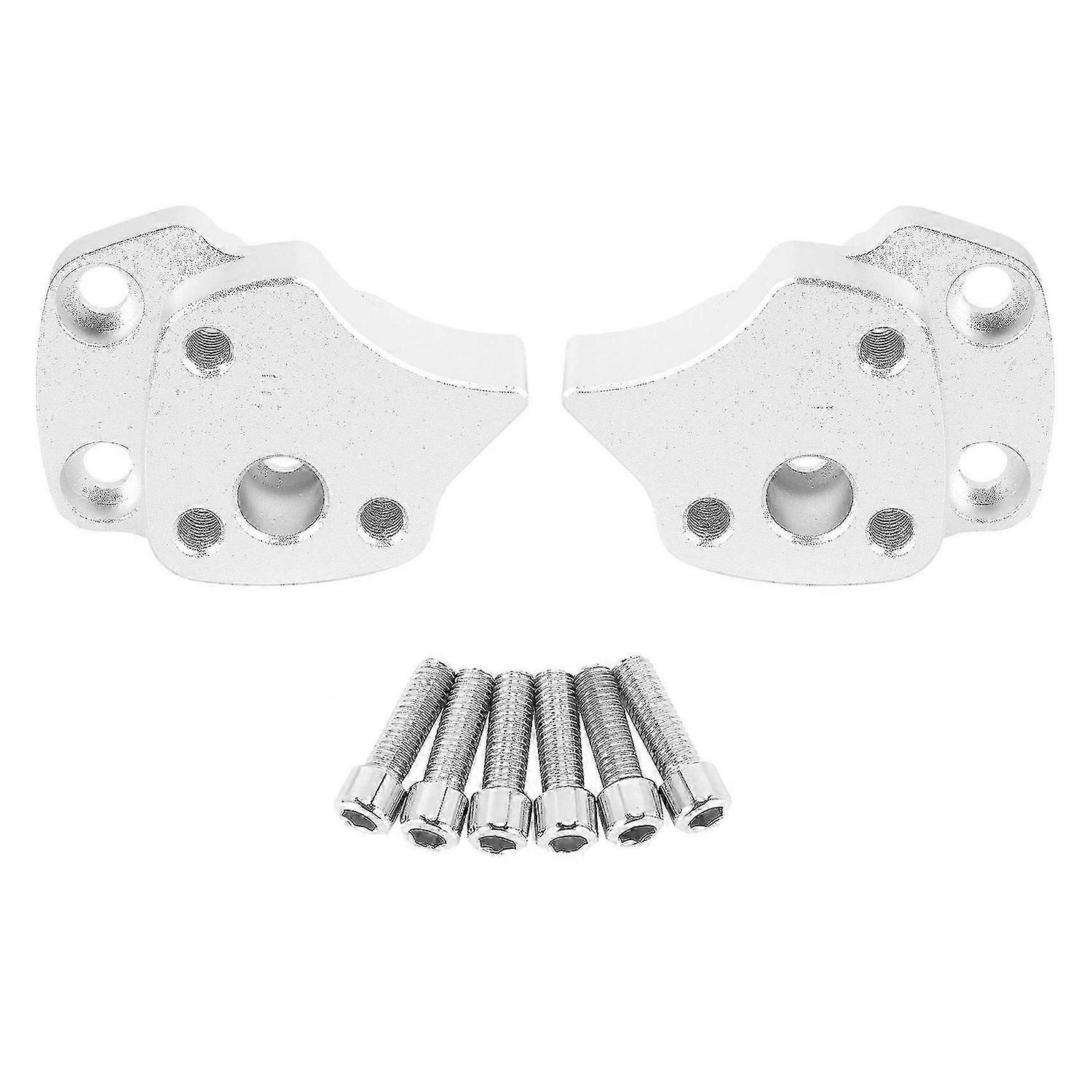 25mm Handlebar Riser for FJR1300 FJR 1300 2001-2005 Silver Handle Bar Risers Motorcycle Accessories Parts js