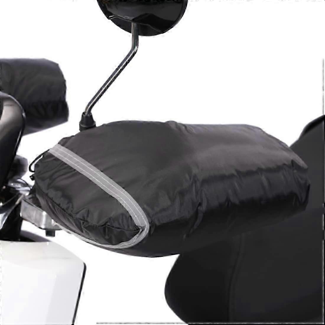 Windproof Motorcycle Handlebar Muffs for Cold Weather Riding