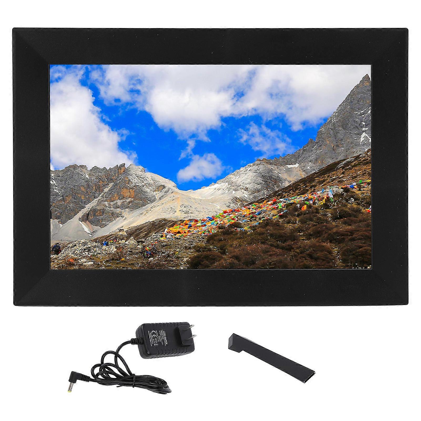 10.1" Digital Picture Frame 16GB Wireless IPS HD Touchscreen for Home & Office US Plug