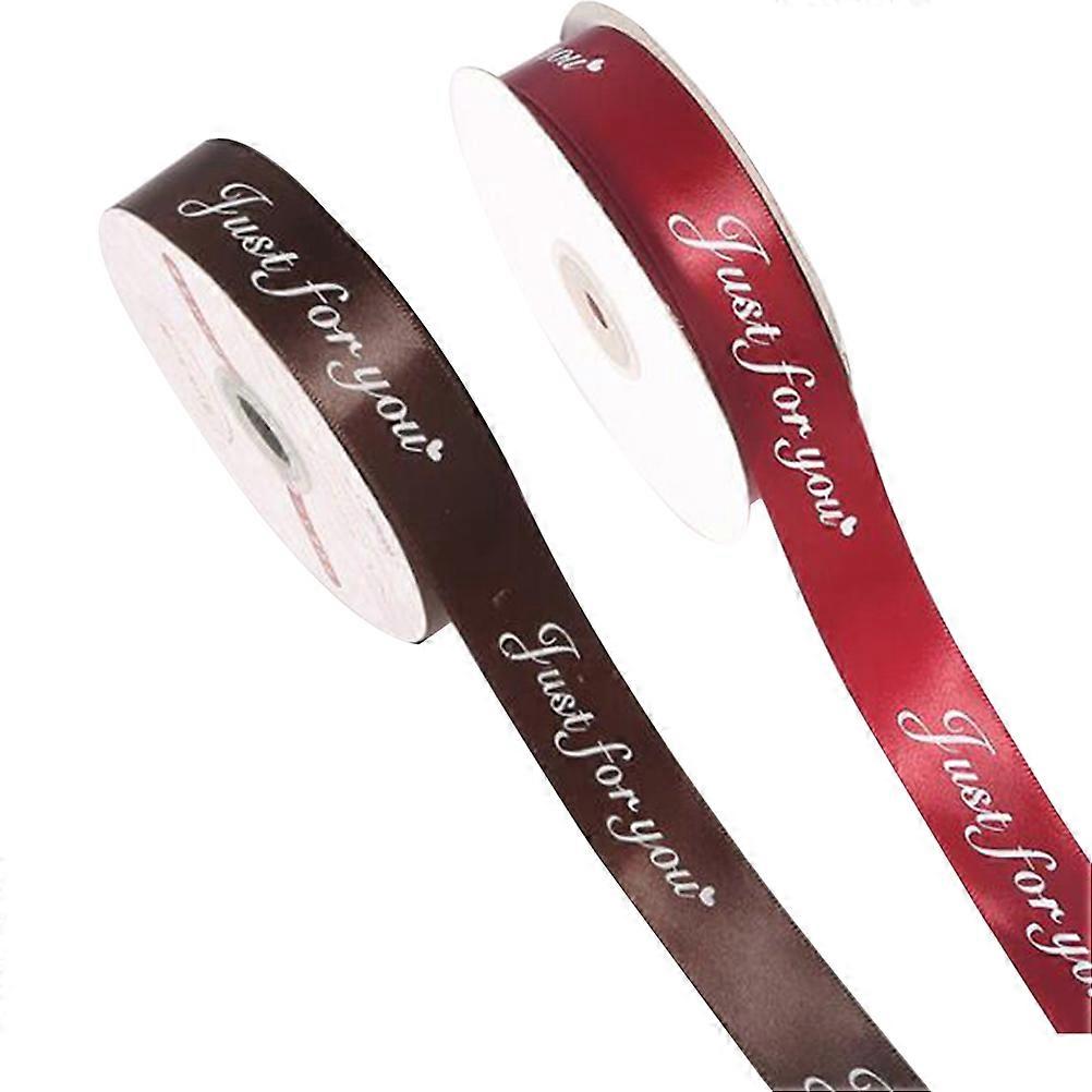 בד דקורטיבי סרט משי קשת ביצוע חומרי מלאכה חתונה קפה 5 חצר 1 סט