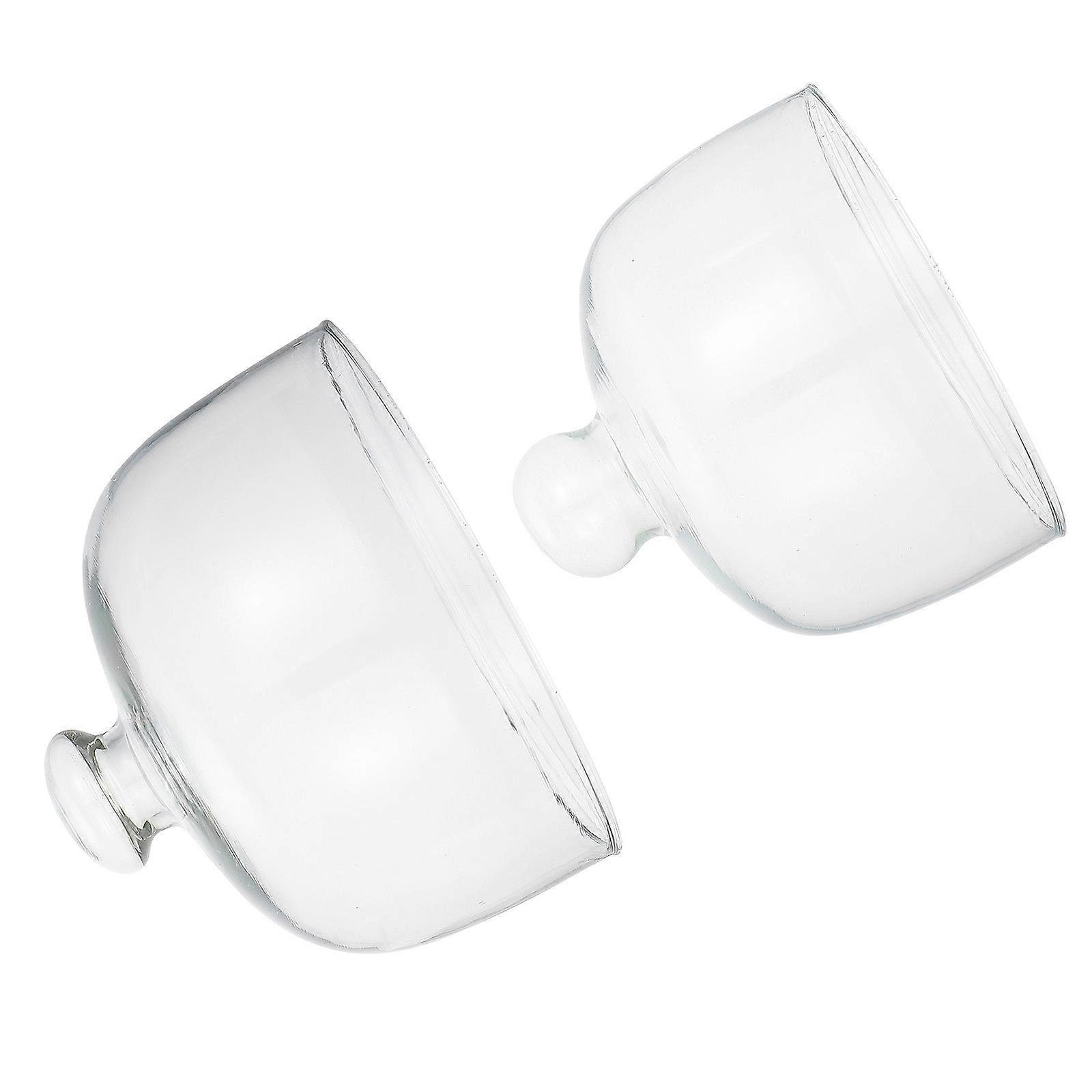 Cake Cover Dome Round Handle Simple But Generous Baking Tools 13x10x10cm 2Pcs