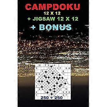 CampDoku 12 x 12 + Legpuzzel 12 x 12 + BONUS: 250 Logische Puzzels = 50 MAKKELIJK + 50 MEDIUM + 50 MOEILIJK + 50 ZEER MOEILIJK + 50 Legpuzzels 12 x 12 Zeer Moeilijk + Prijs 2