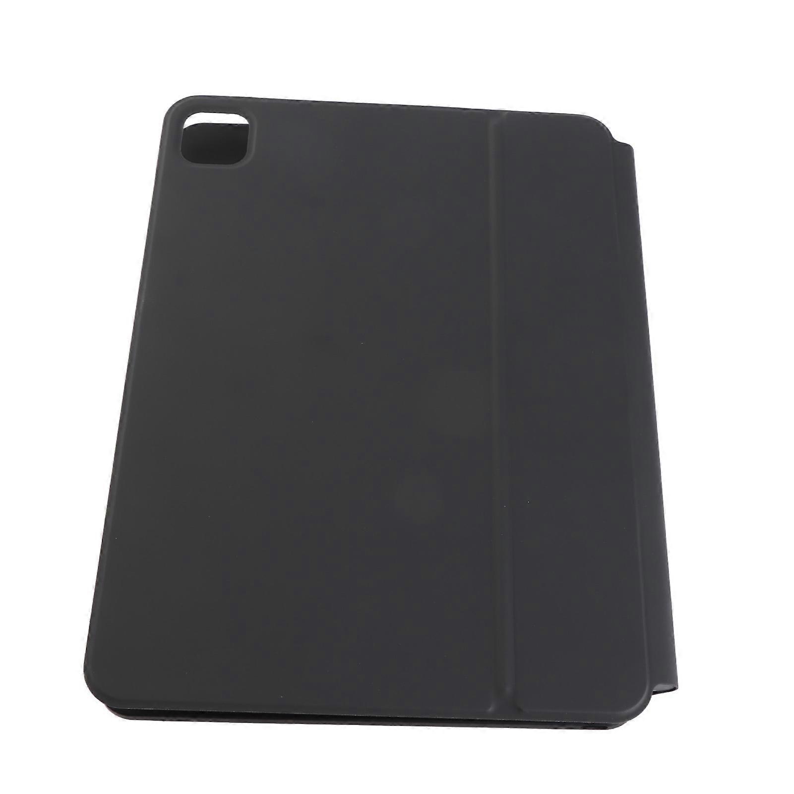 BT Magnetic Suction Touch Control Keyboard with Protective Shell Compatible with for Air 4/5 Black Without Backlight