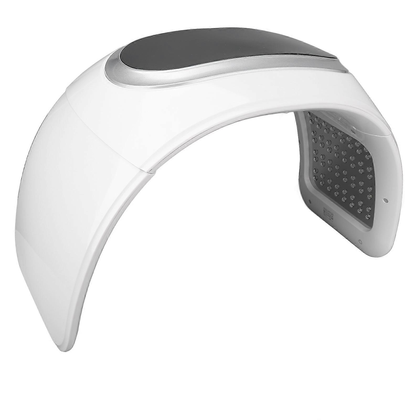 LED Light Photodynamic Facial Care Machine 184 Light Chips Folding Skin Rejuvenation Photon Machine White 100‑240V EU Plug
