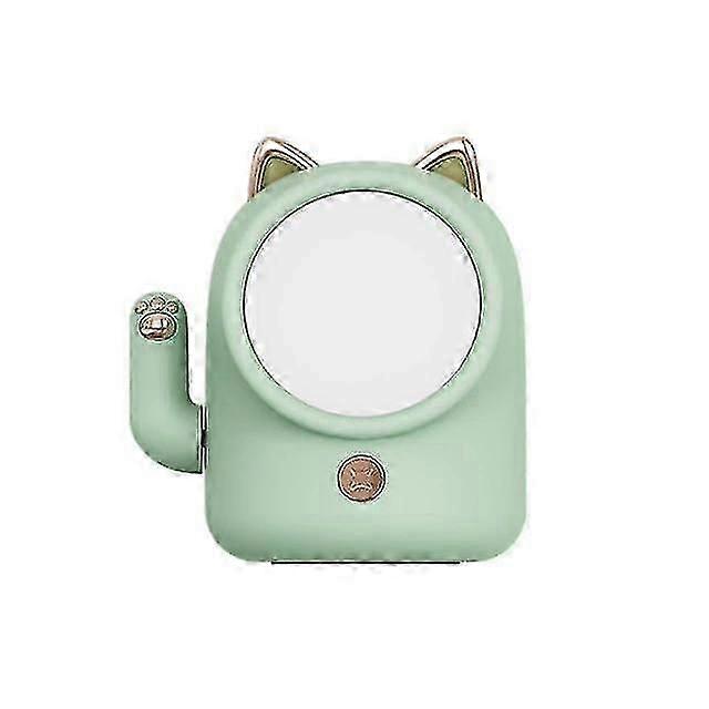 Cat Table Lamp For Bedroom Three kind Light(Green)