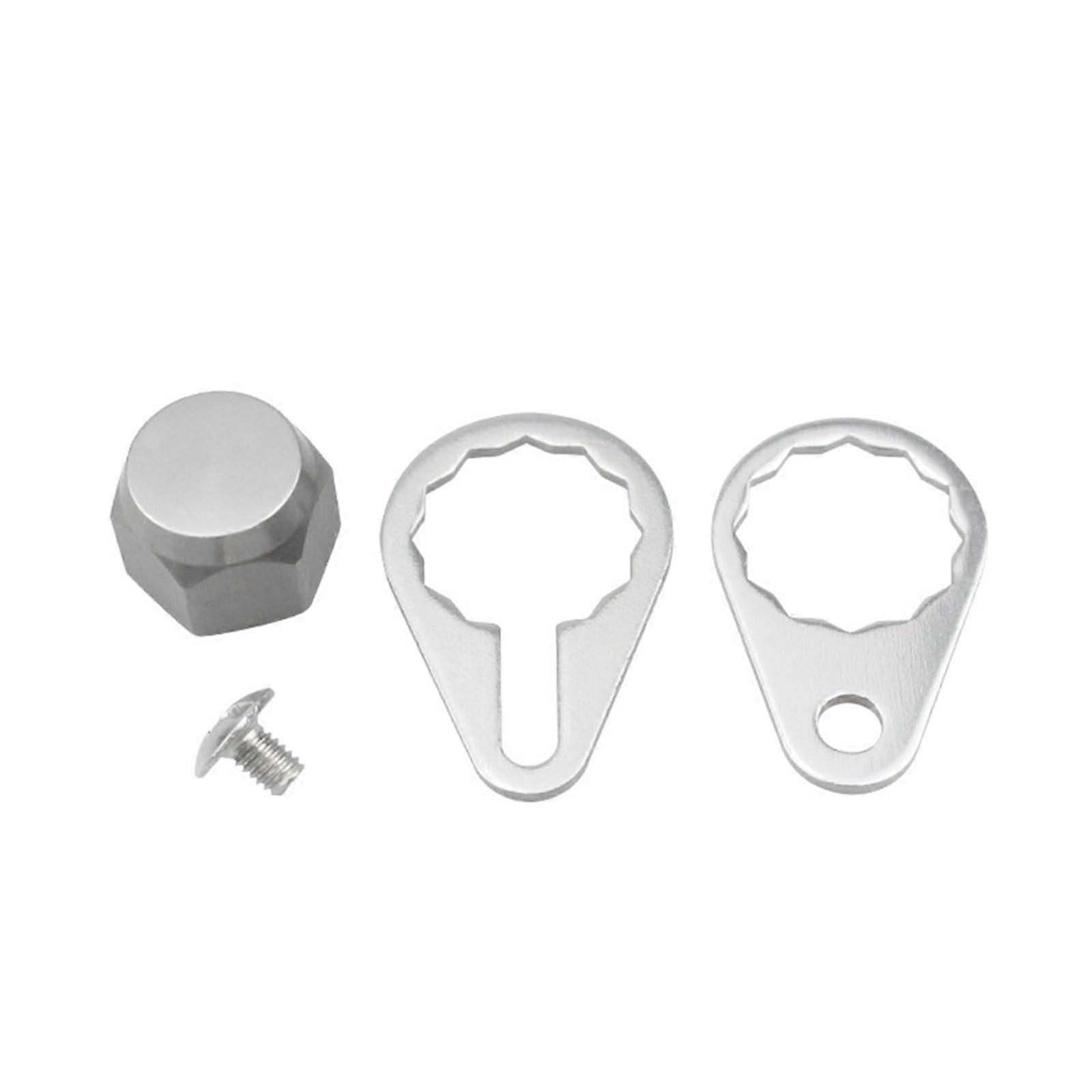 Fishing Reels Left/Right Handle Locking Plate Screws Nut Covers Fishing Reels Locking Plate Part For Baitcasting Reels Ref: 5009