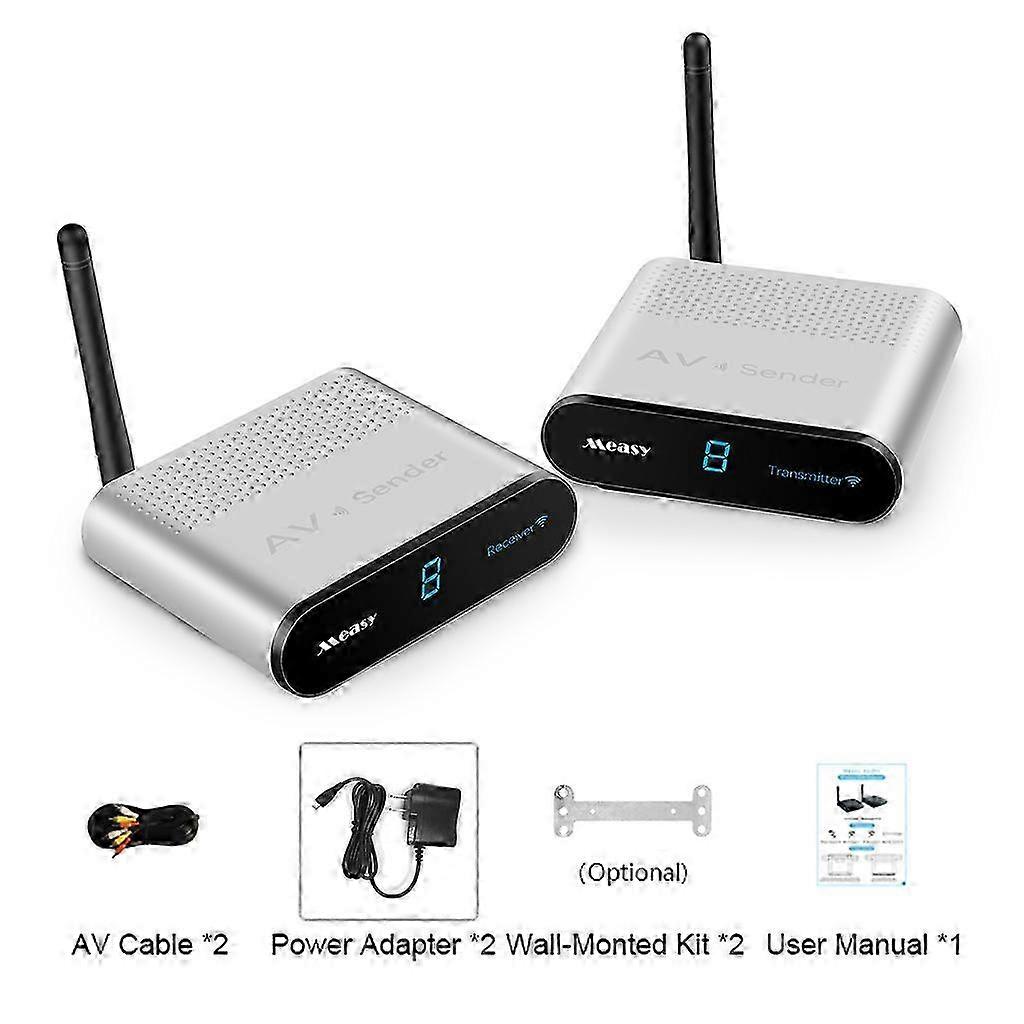 2025 AV220 2.4G Wireless TV Television Link Transmitter / Video Sender for Home