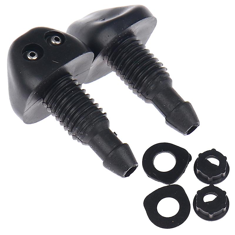 Universal 2pcs Car Auto Window Windshield Washer Spray Wiper Sprinkler Nozzle