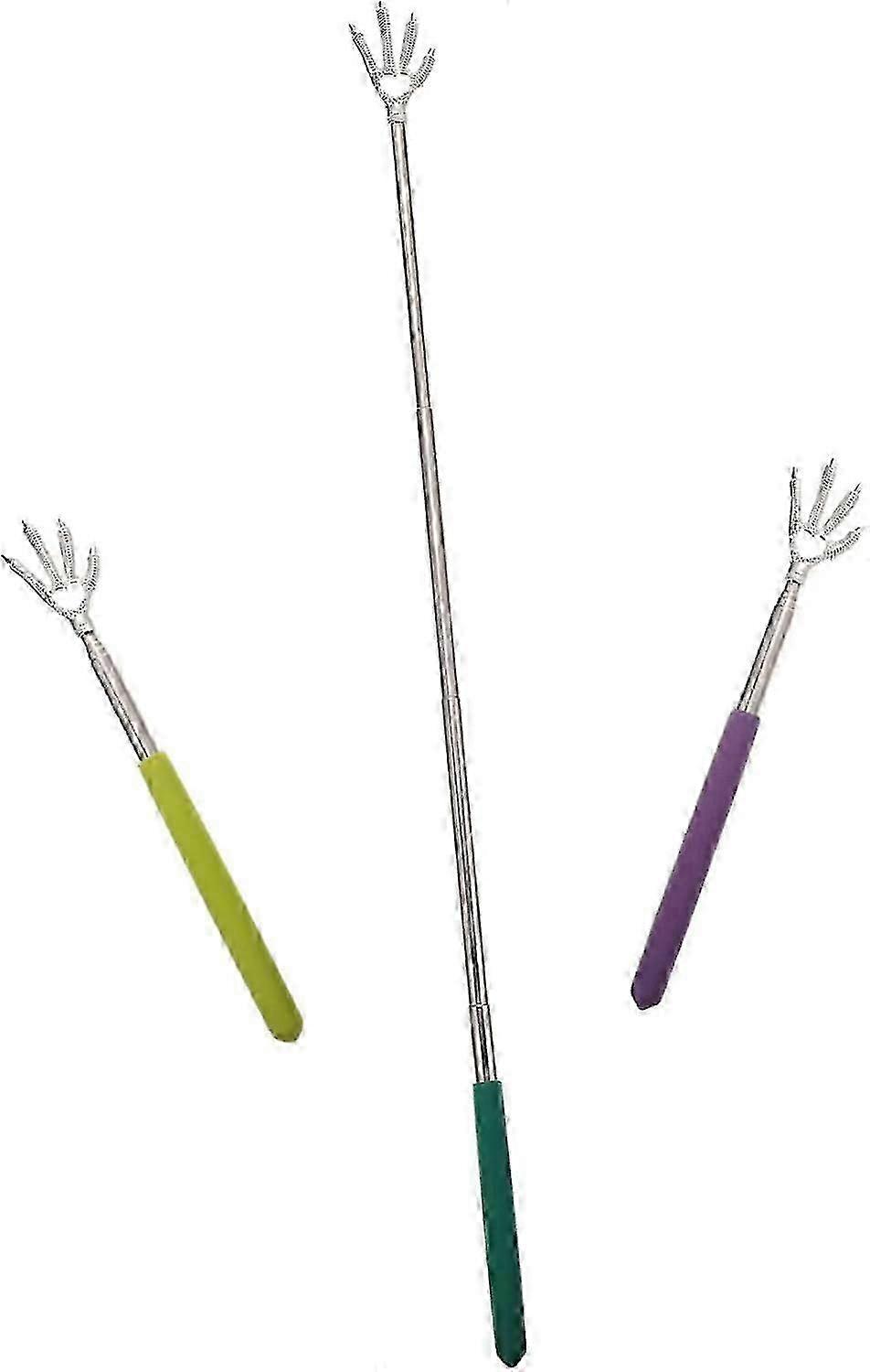 3 stuks Intrekbare Tickle Back Scratcher Tool Back Tool Praktische Back Scratcher