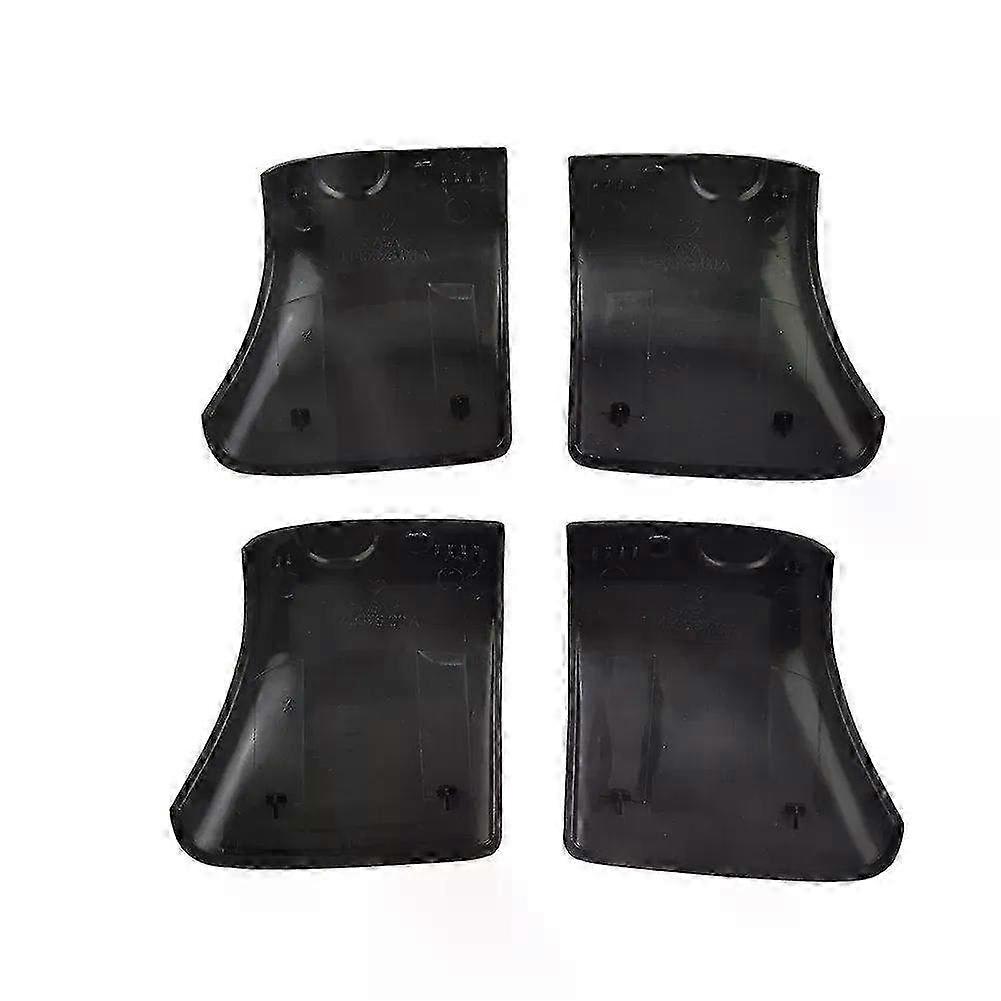 Roof Rack Cover Cap & End Shell for Tesla Model Y - Black Plastic Rails Car Roof Brackets 4x102x98cm