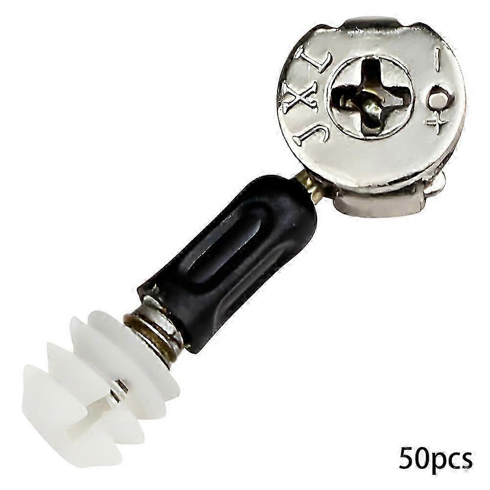 3 in 1 Furniture Eccentric Wheel Nut Screw Connecting Kit Effortless 3 in 1 Assembly for Cabinet Drawer Dressers