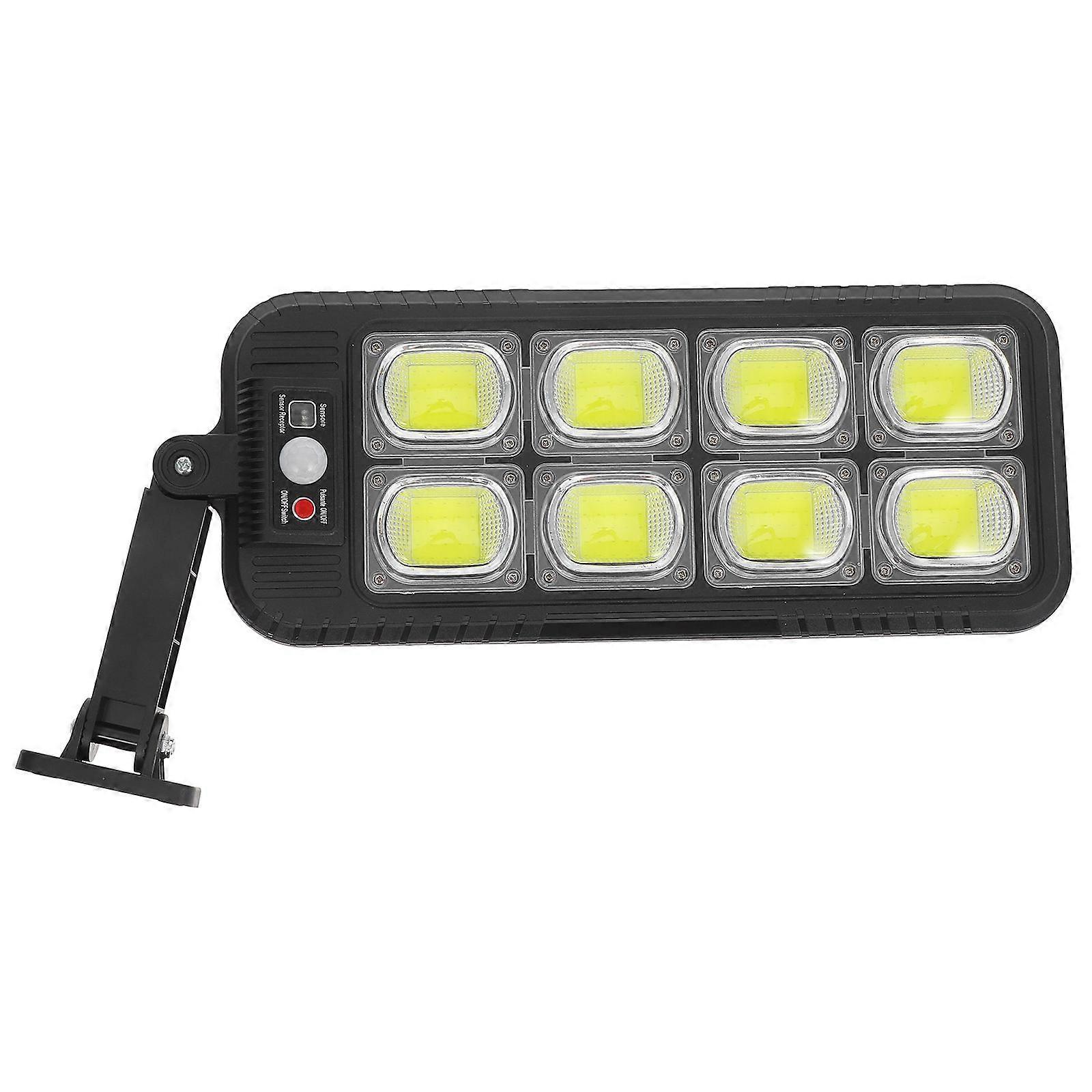 Solar Powered Outdoor Work Light with Motion Sensor Technology and High Brightness LED for Lighting ABS Plastic Multi Color 1 Set