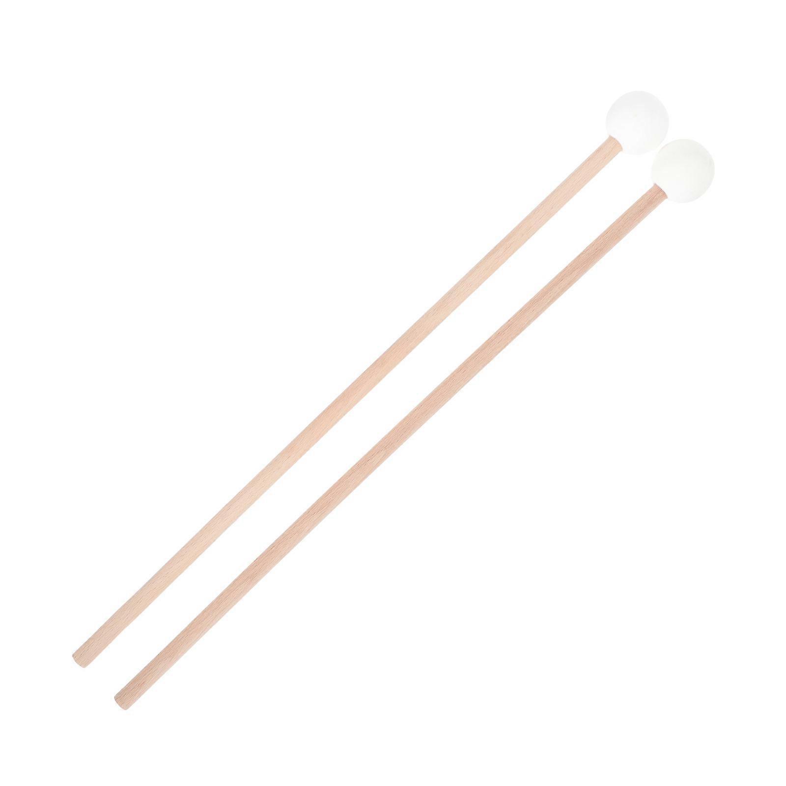 Instrument Mallets Xylophone Mallets Designed For Beginners 39X3Cm Synthetic Material Good Tone 1 Pair