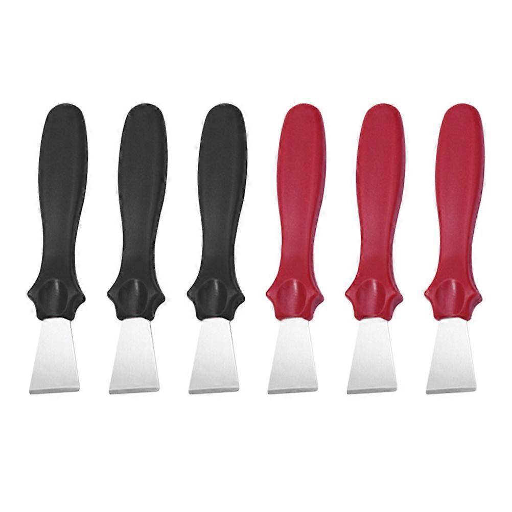 6pcs Stainless Steel Ice Range Hood Stain Kitchen Refrigerator Ice Spatulas