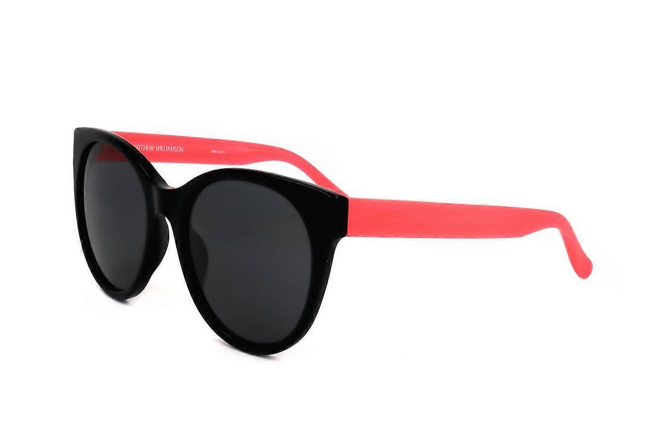 Sunglasses Matthew Williamson by Linda Farrow MW151 C1 BLACK 57/20/145 WOMAN