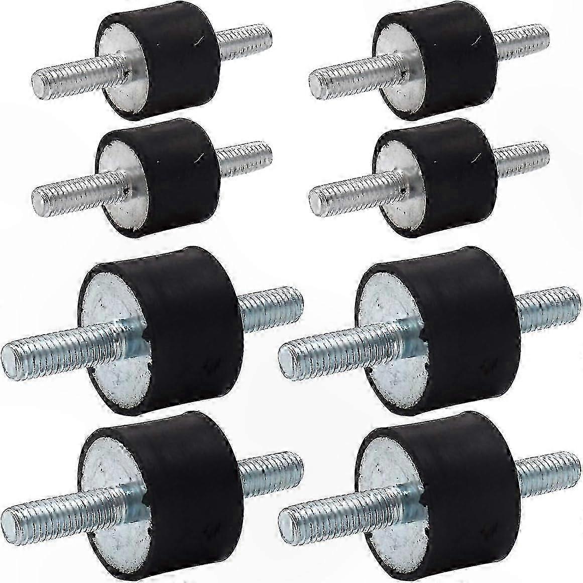 防振ゴムマウント、車やボート用の8個のサイレントブロック、ロードノイズを低減するショックアブソーバー