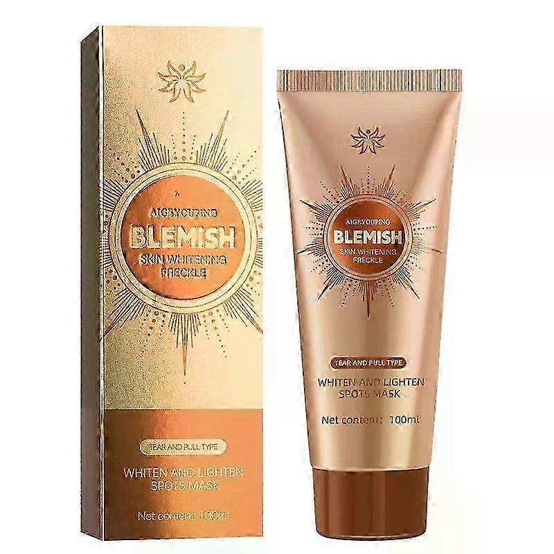 Face Mask for Dark Spot Removal, Spots Peel-Off Face Mask, Freckle Removal Mask, Anti-Wrinkle Tear Mask for All Skin Types