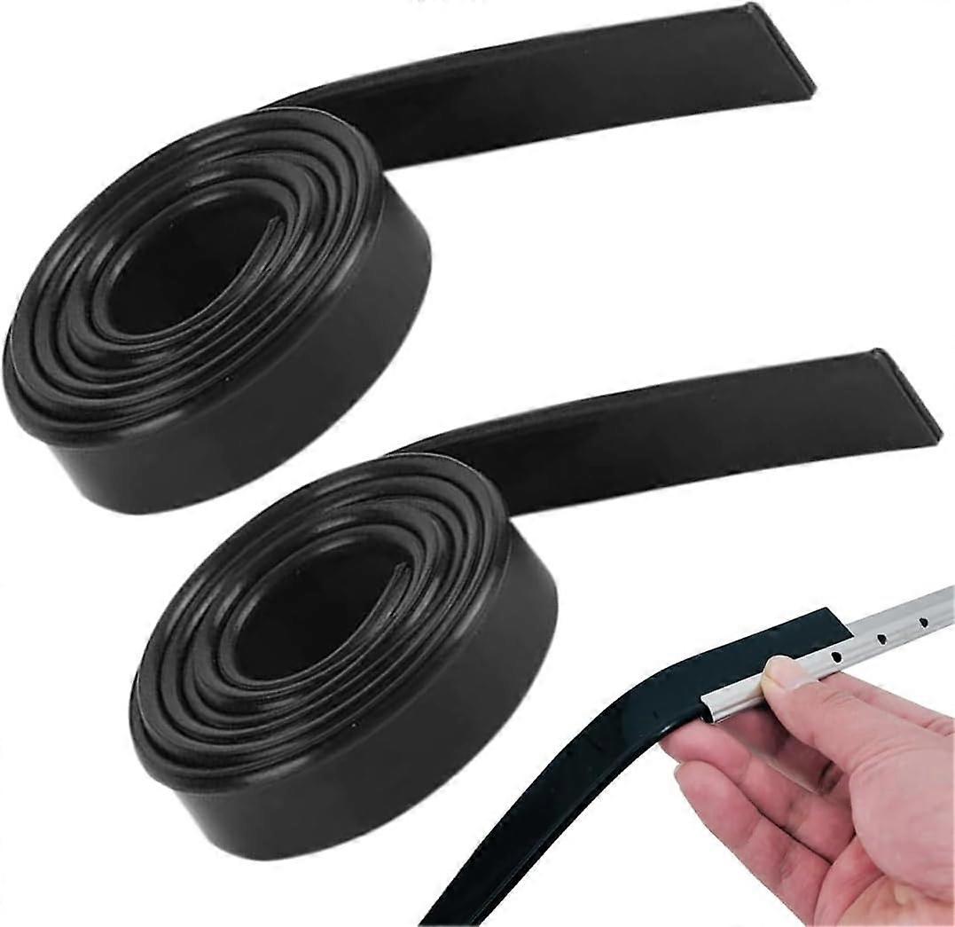 2Pieces Squeegee, Replacement Rubber Lips Accessory, Replacement