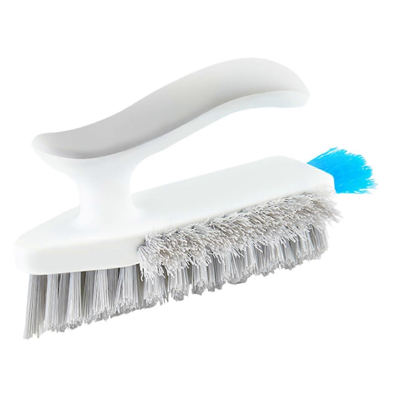 Cleaning Brush for Crevices Handheld Floor Cleaning Tool for Bathrooms and Tight Spaces Reusable Bristles Compact
