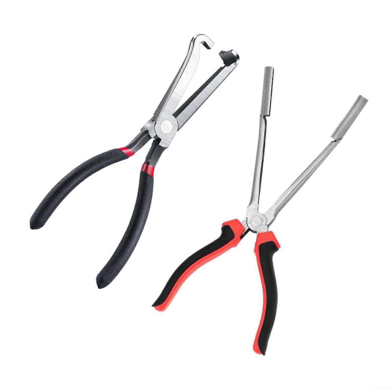 Automatic Disconnection Pliers Steel - High-Voltage Bent-Jaw Pliers For Tight Spaces RF Wire Removal Tool HV-Bent
