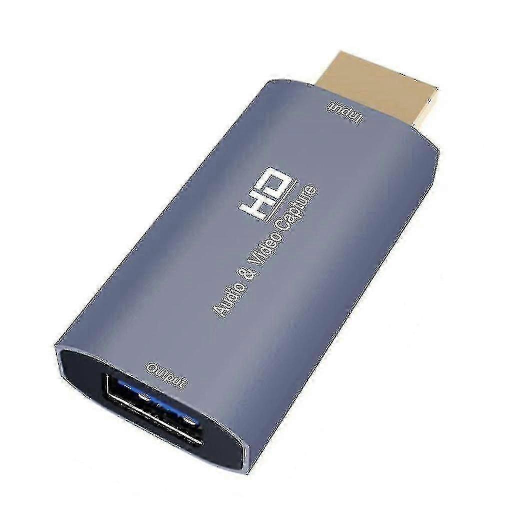 4K HDMI to USB Capture Card for PC Streaming and Recording Adapter