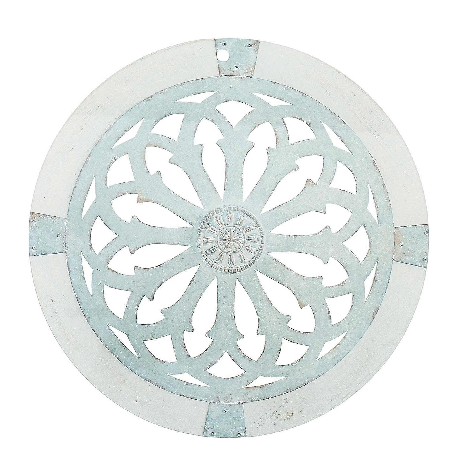 Unique Acrylic Decor Piece with Round Frame for Wall and Room Embellishment