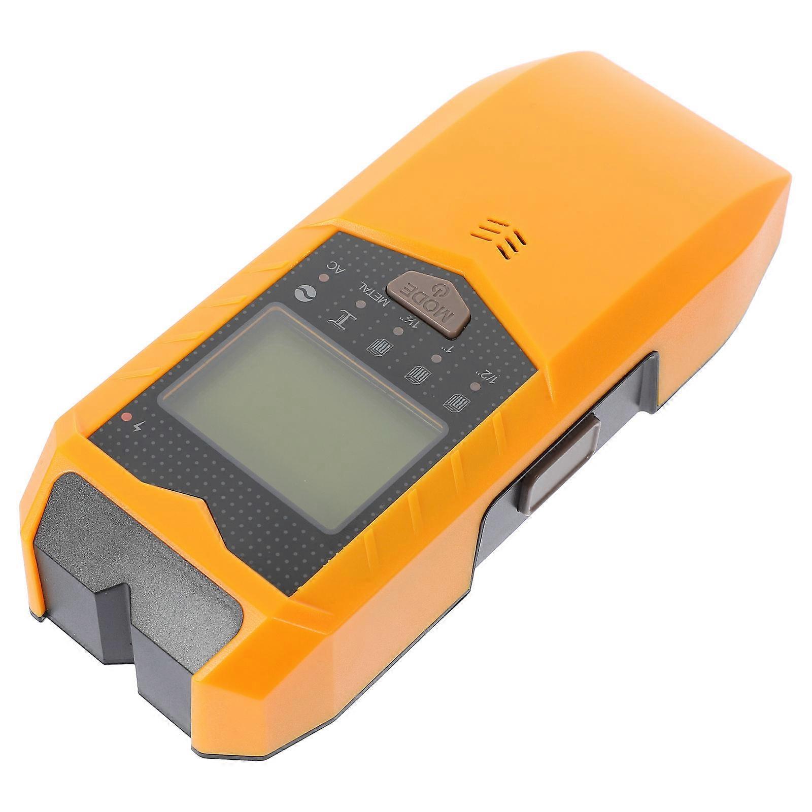 High Sensitivity Wall Scanner Wall Detector Digital Tool For DIY Projects 1Set Yellow ABS TPE
