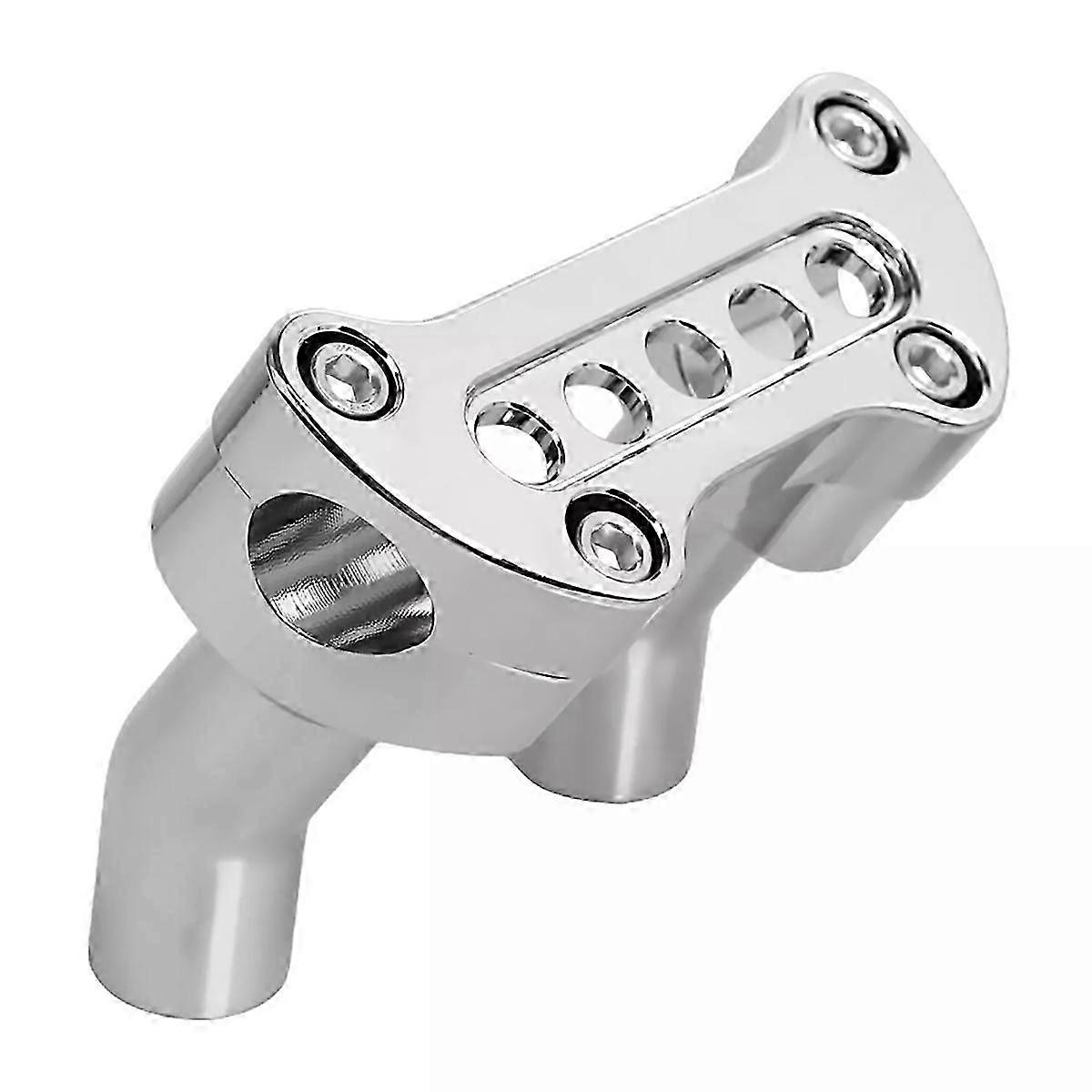 4 inch Pullback Handlebar Riser 1 inch top Clamp Compatible with Dyna Fat