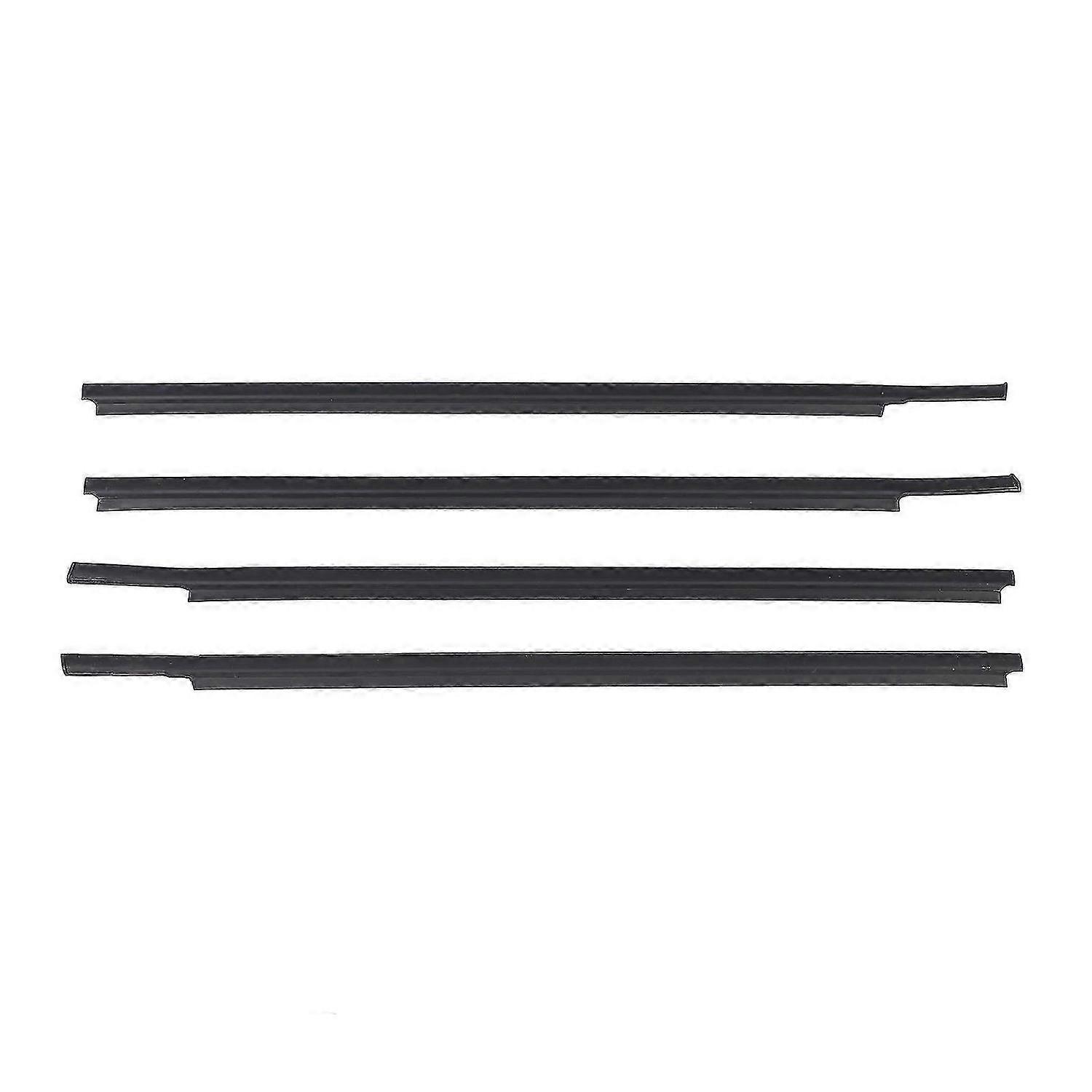4 قطع نافذة باب السيارة Weatherstrip قوي ختم الماء مقاوم للغبار تقليل الضوضاء 83821 56K00 000 