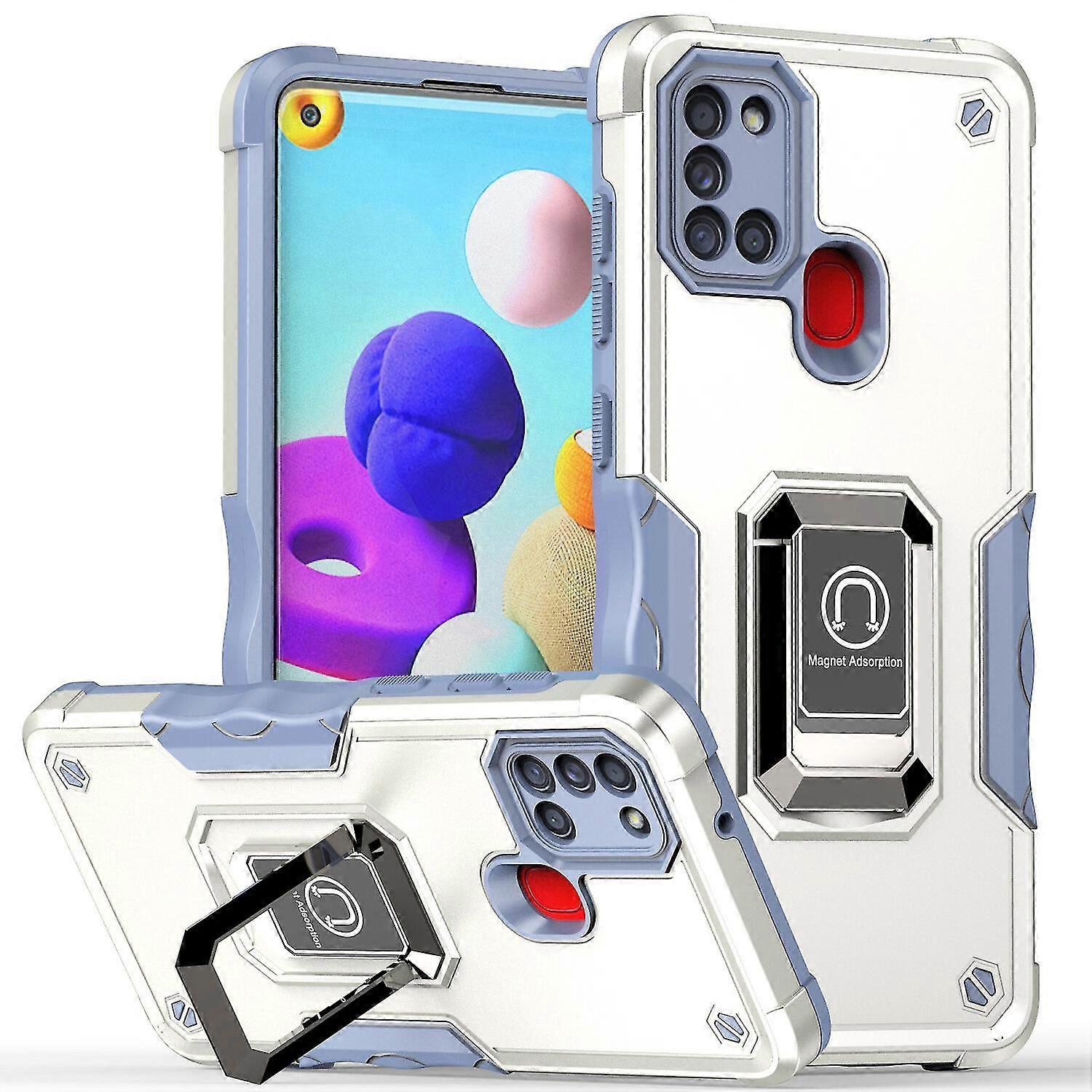 Case for Samsung A21S Shockproof Magnetic With Ring Holder