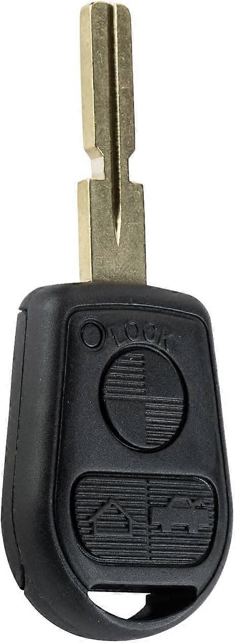 3 Button Head Chip Key Fob Keyless Entry Remote Transmitter Replacement fit for 1994-1999 3 Series5 Series 7 Series E38 E39 E36 FCC ID:LX8 FZV (1)