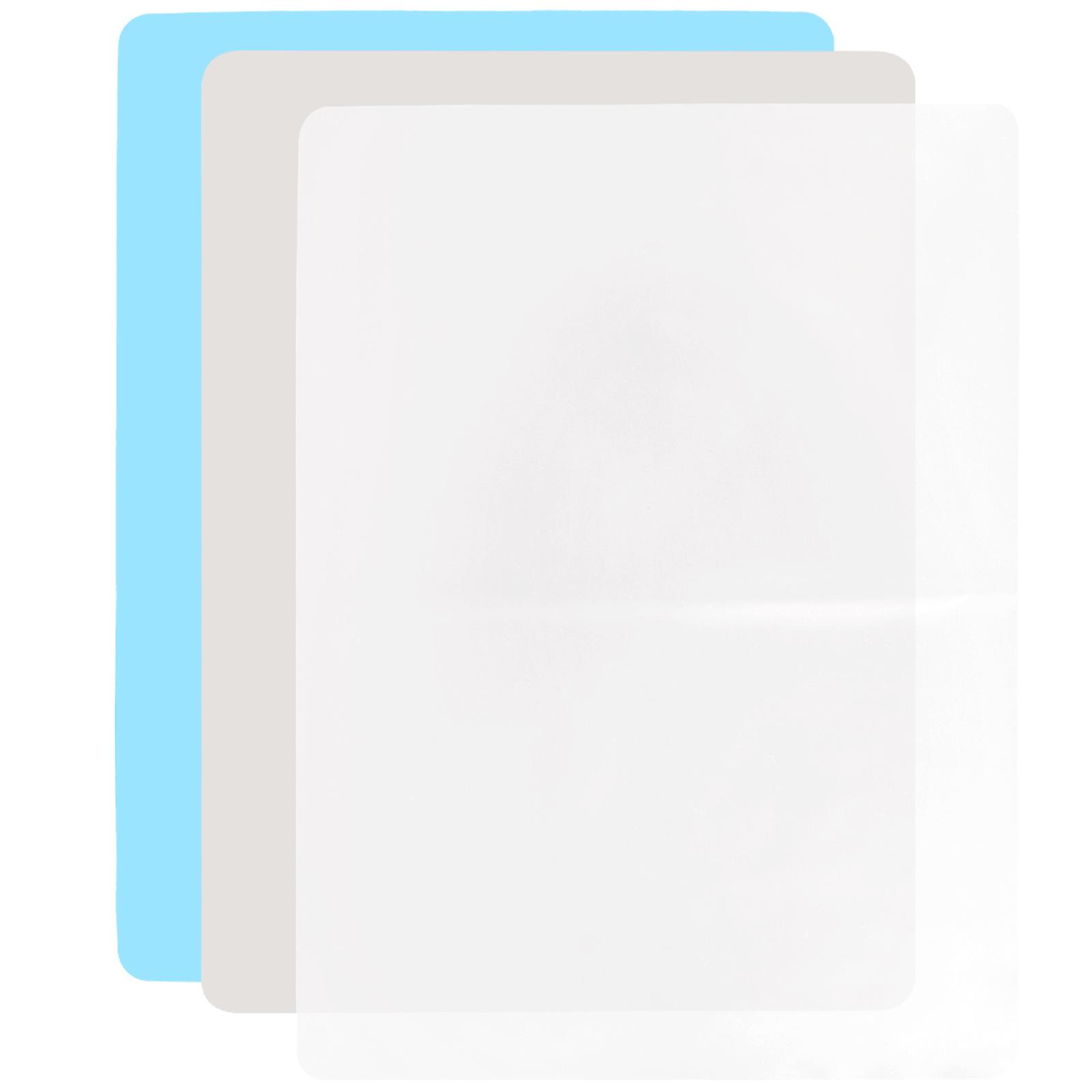 Craft Protection 3Pcs Silicone Sheet For DIY Projects Simple Mat Assorted Color Versatile Application